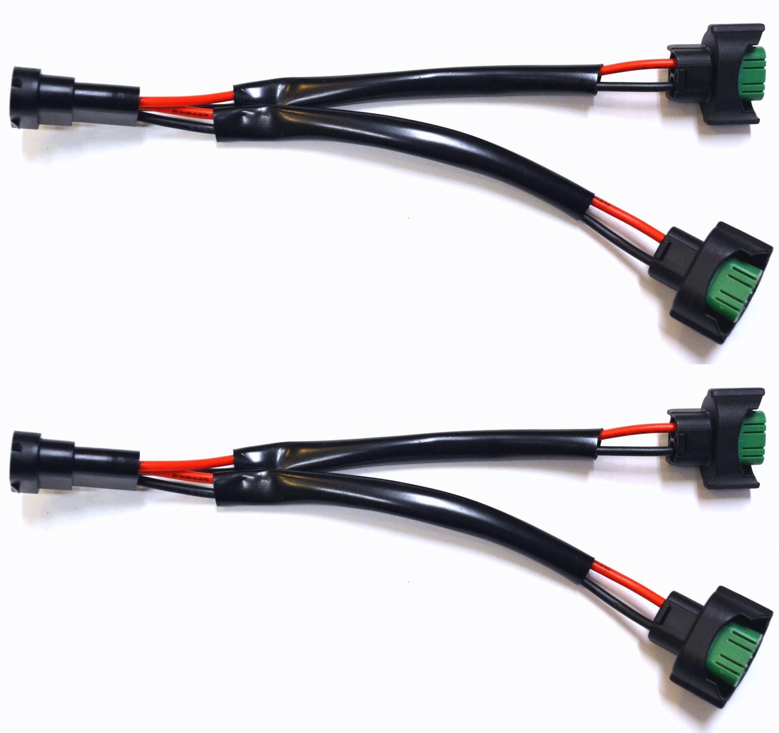 Splitter Wire P C H11 Two Harness Fog Light Replacement Female Connector Socket
