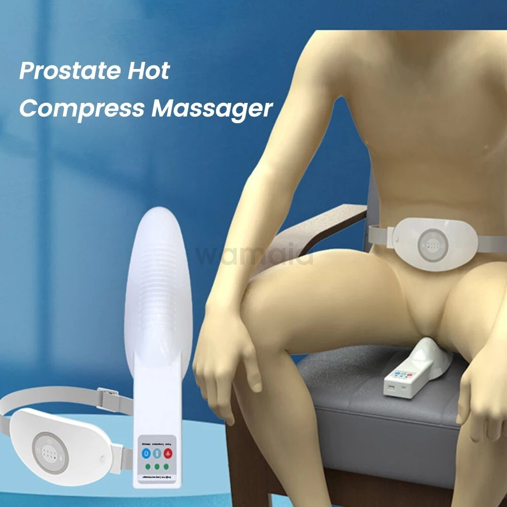 NEW 2 In 1 Prostate Therapy Physiotherapy Hot Compress Treatment Light Infrared