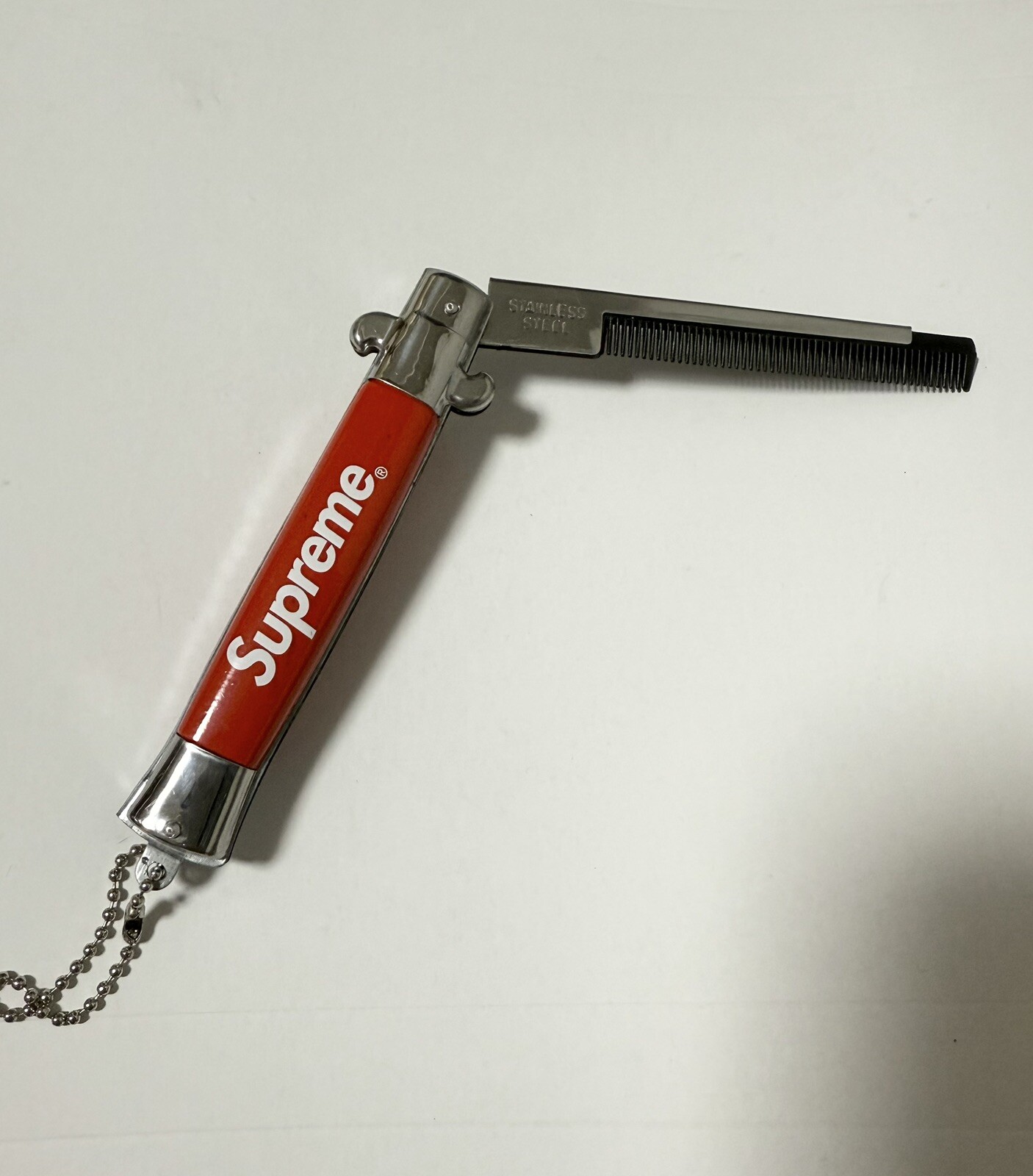Supreme Switchblade folding pocket comb 2010