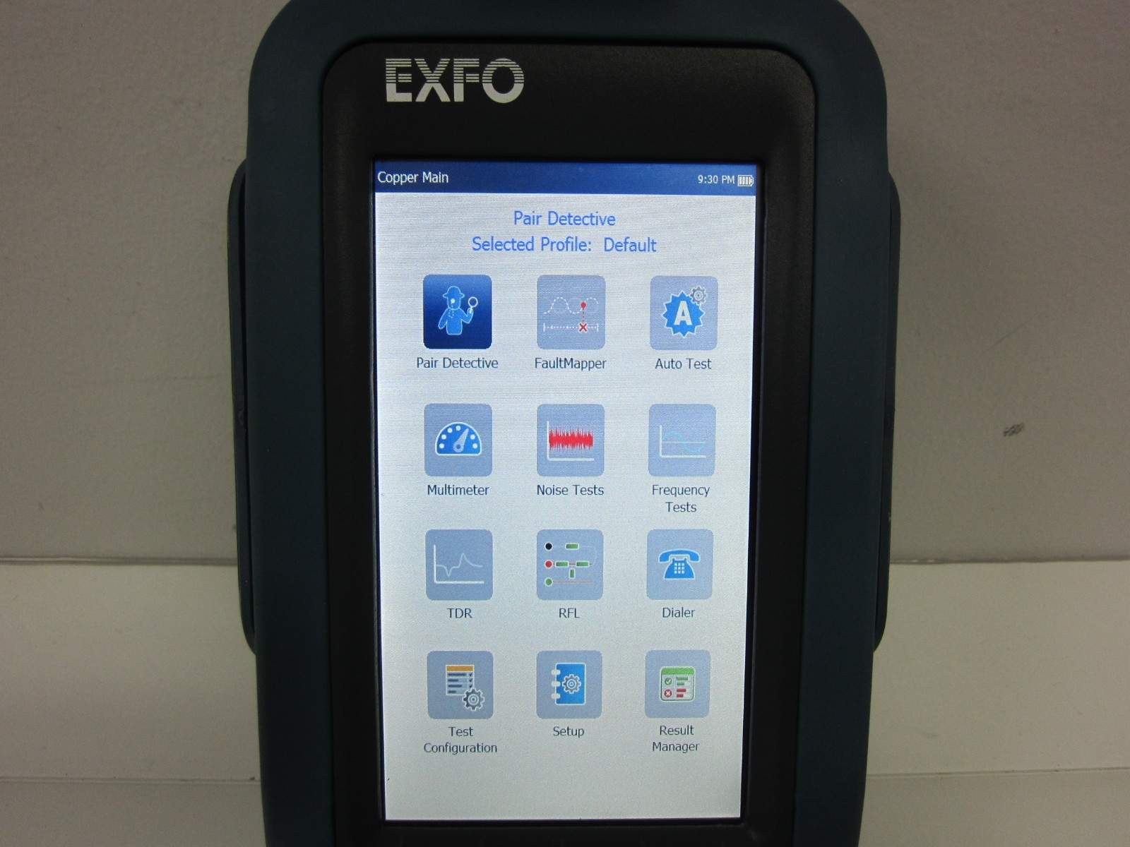 EXFO MAX-610 MaxTester Copper Test, TDR,RFL, Pair Detective, 1317352,Calibrated