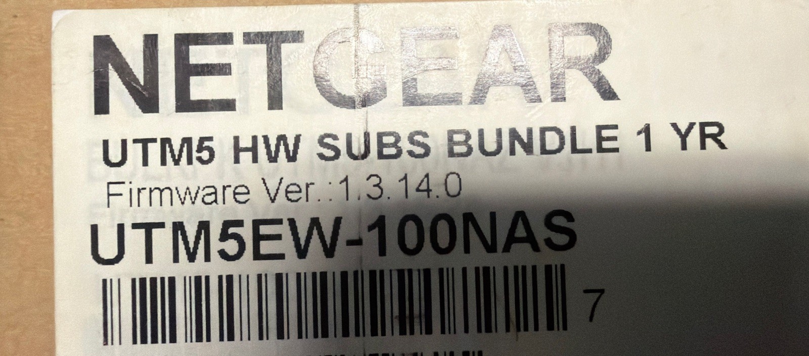 NETGEAR ProSECURE UTM5