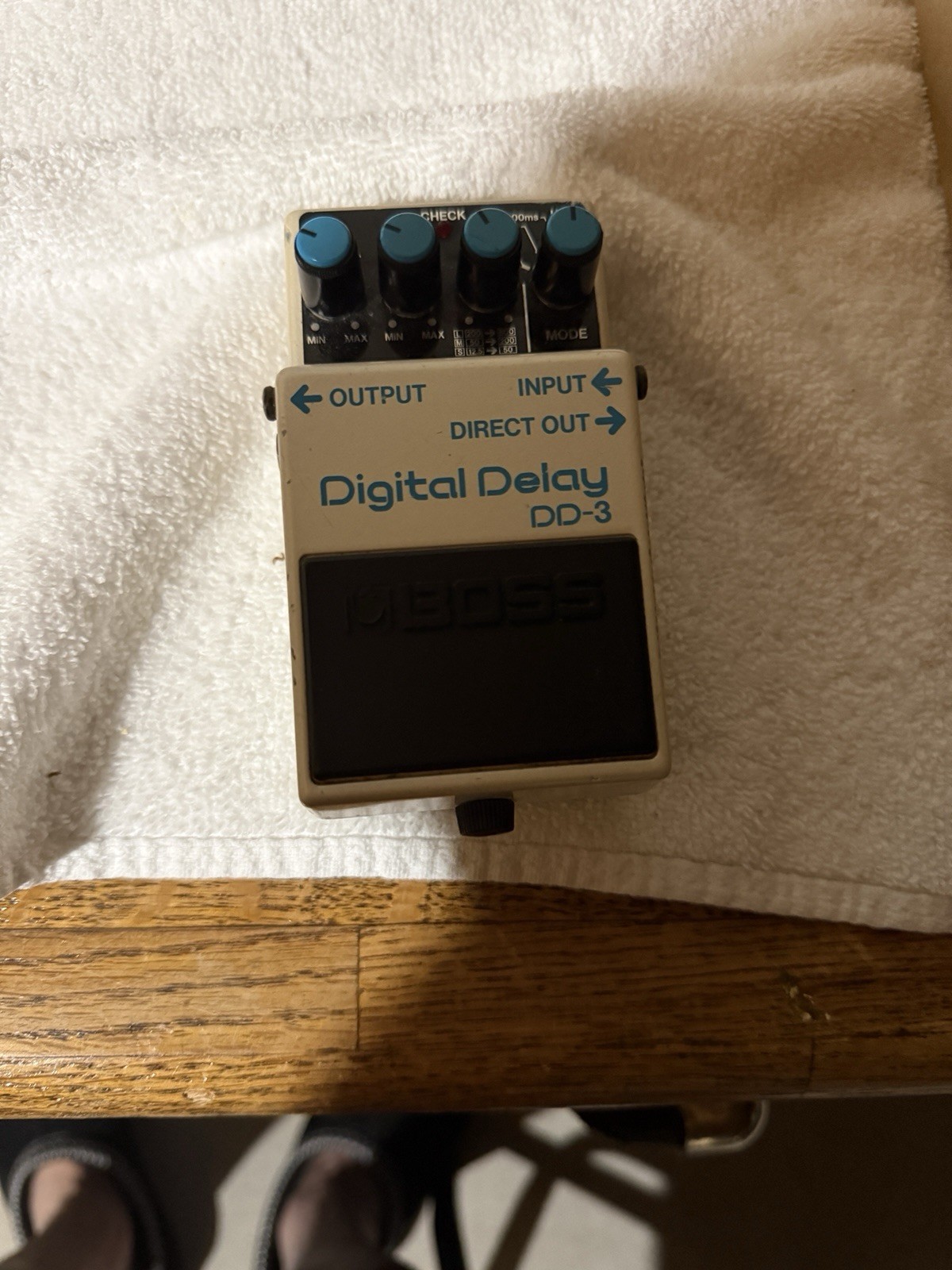 BOSS DD-3 Digital Delay Long Chip Guitar Pedal Made in Japan