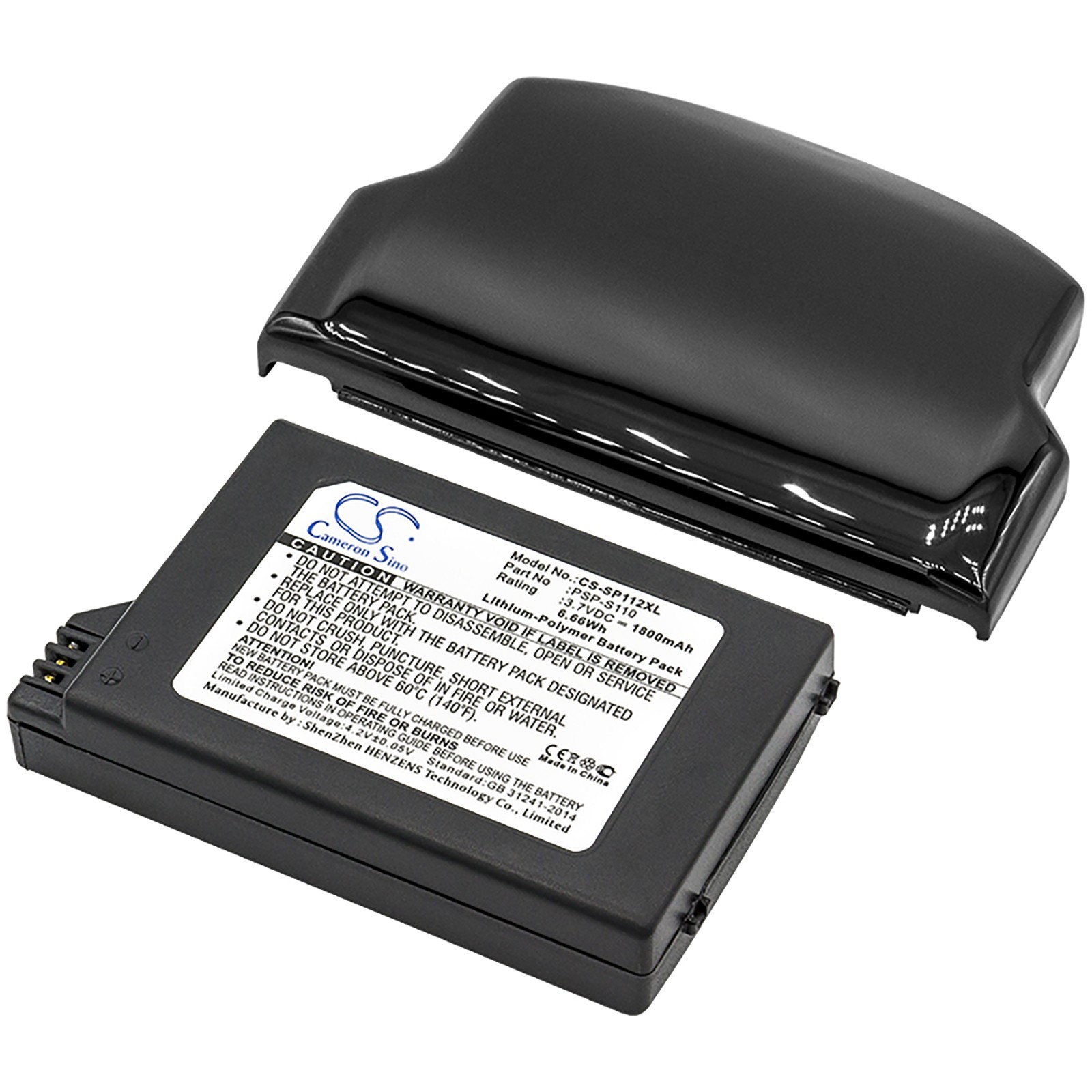 Extended Battery for Sony PSP-S110 Lite PSP 2th PSP-2000 PSP-3000 PSP-3004 Slim