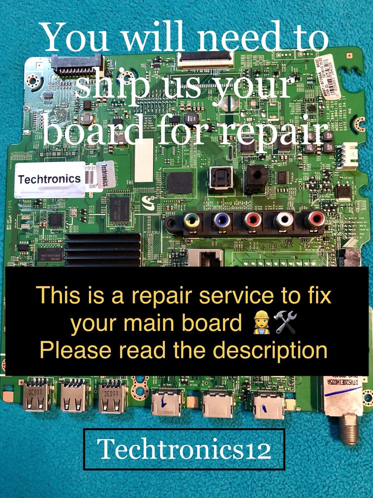 “Repair 🛠 Service” UN60F6300AF, UN60F6350AF, BN9707704, BN94-06740C