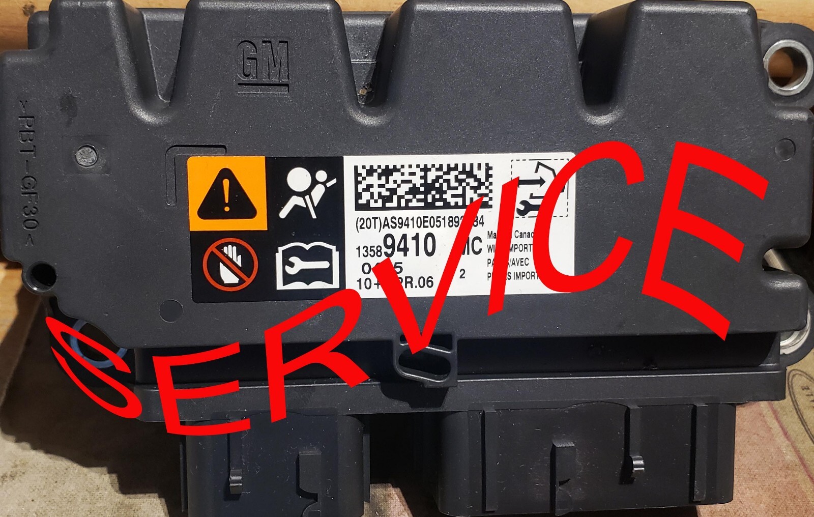 2015 CHEVROLET EQUINOX 13589410 Aribag SRS Module Service, Reset, Repair