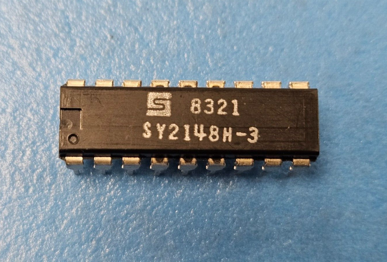(4PCS) SY2148H-3 Synertek IC DIP-18PIN Vintage