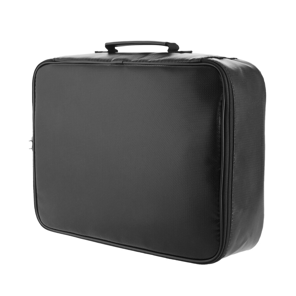 Document Organizer Fireproof Document Bag with Lock Home Office Travel Safe Bag