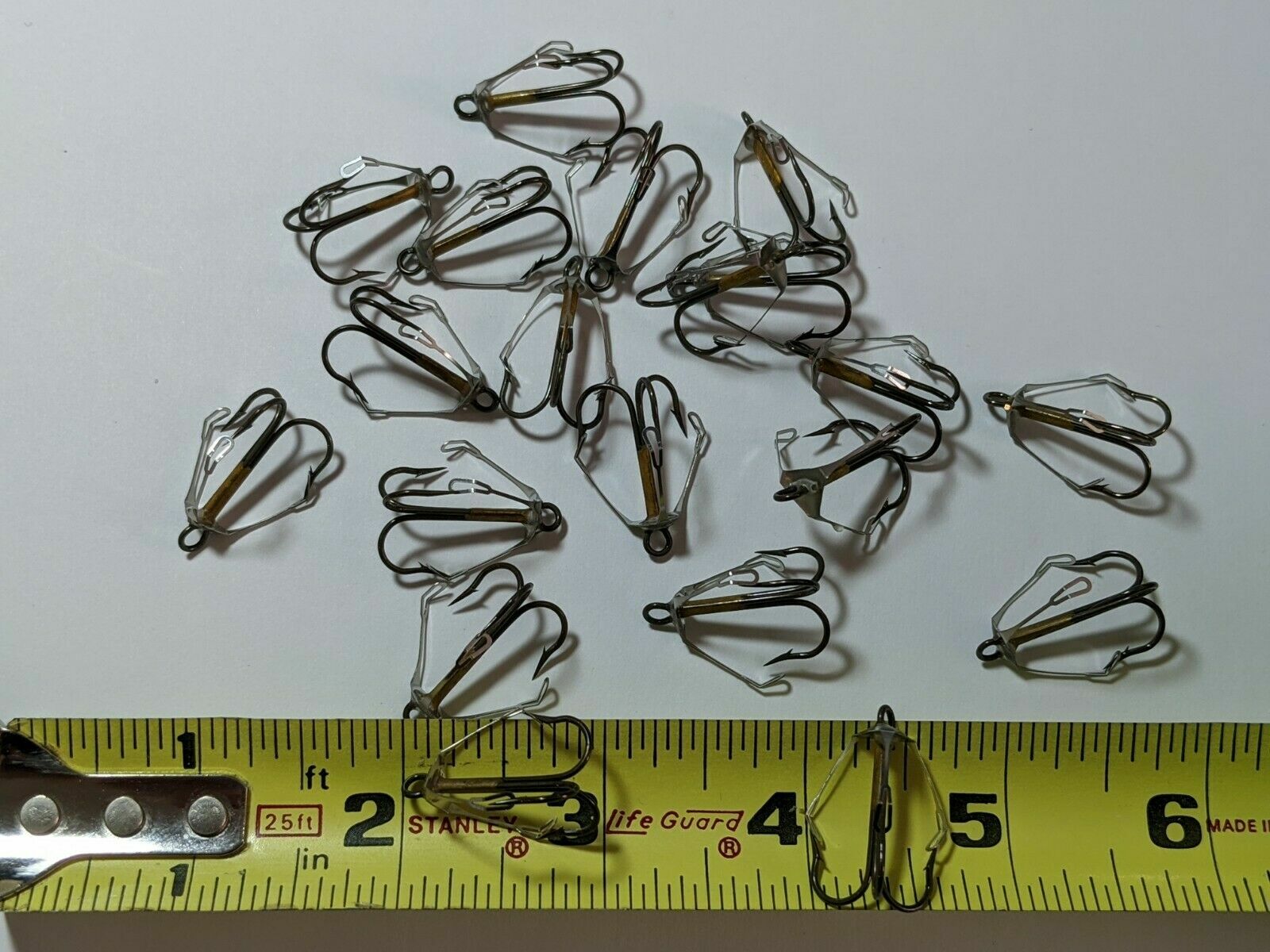 50 Eagle Claw Weedless Bronze treble hooks L2879WM Size 6