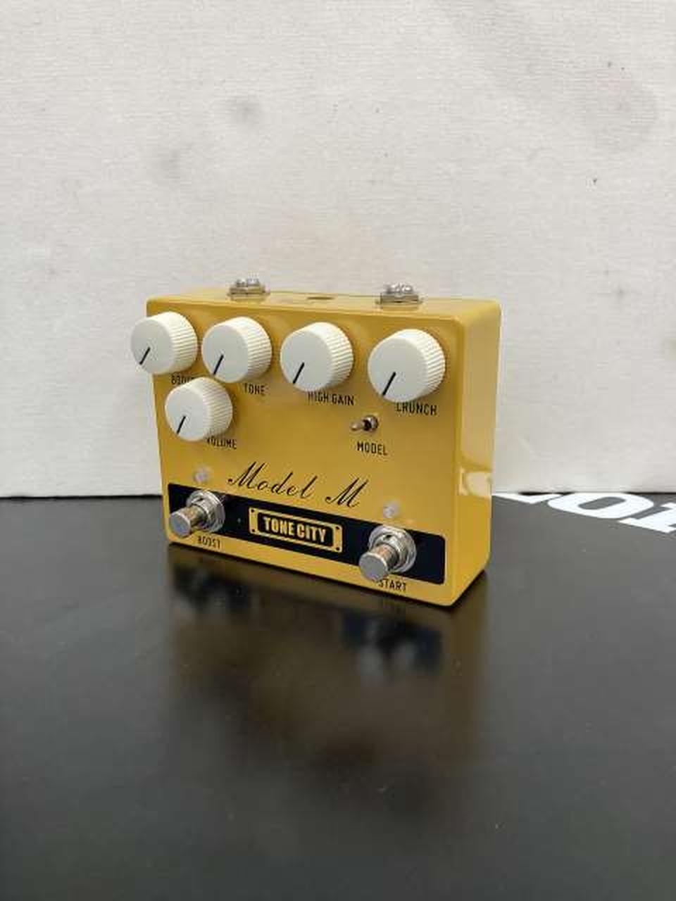 Tone City Model M Distortion Preamp Guitar Effects Pedal Used
