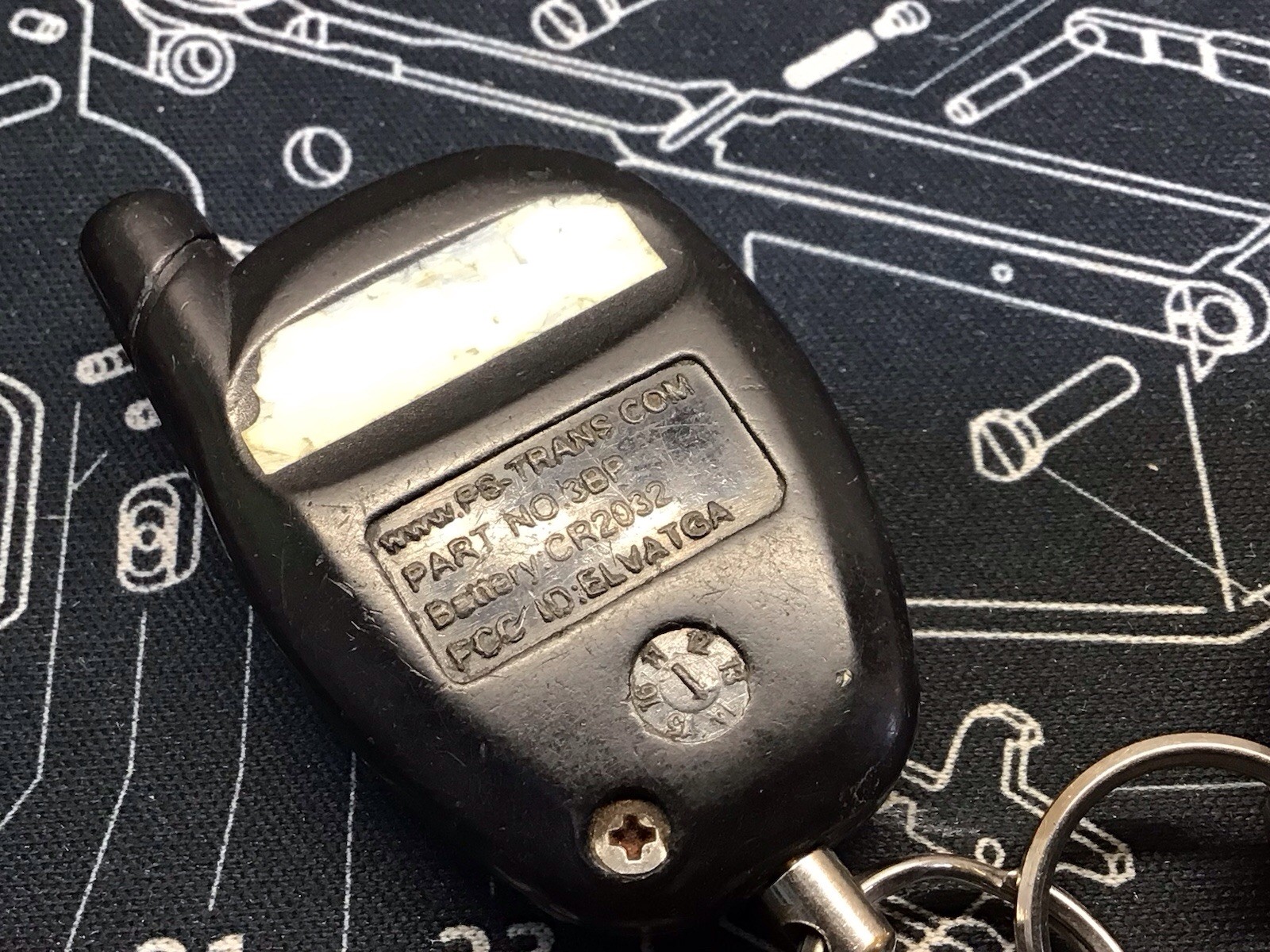 Prestige Audiovox 3BP Used Remote Start Keyless Entry Remotes