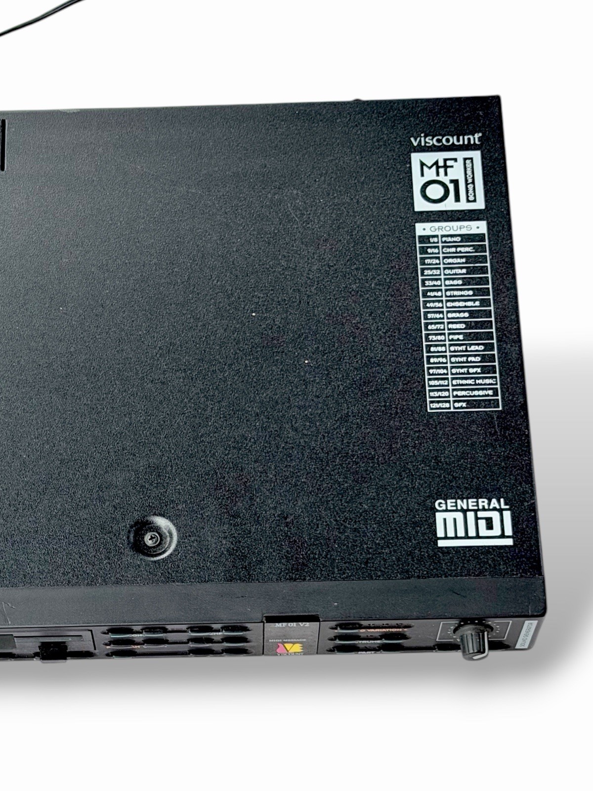 Viscount MF01 Song Worker MIDI Data Filer Sound Module #23