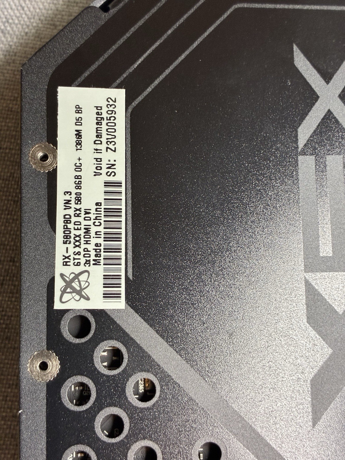 XFX AMD Radeon RX 580