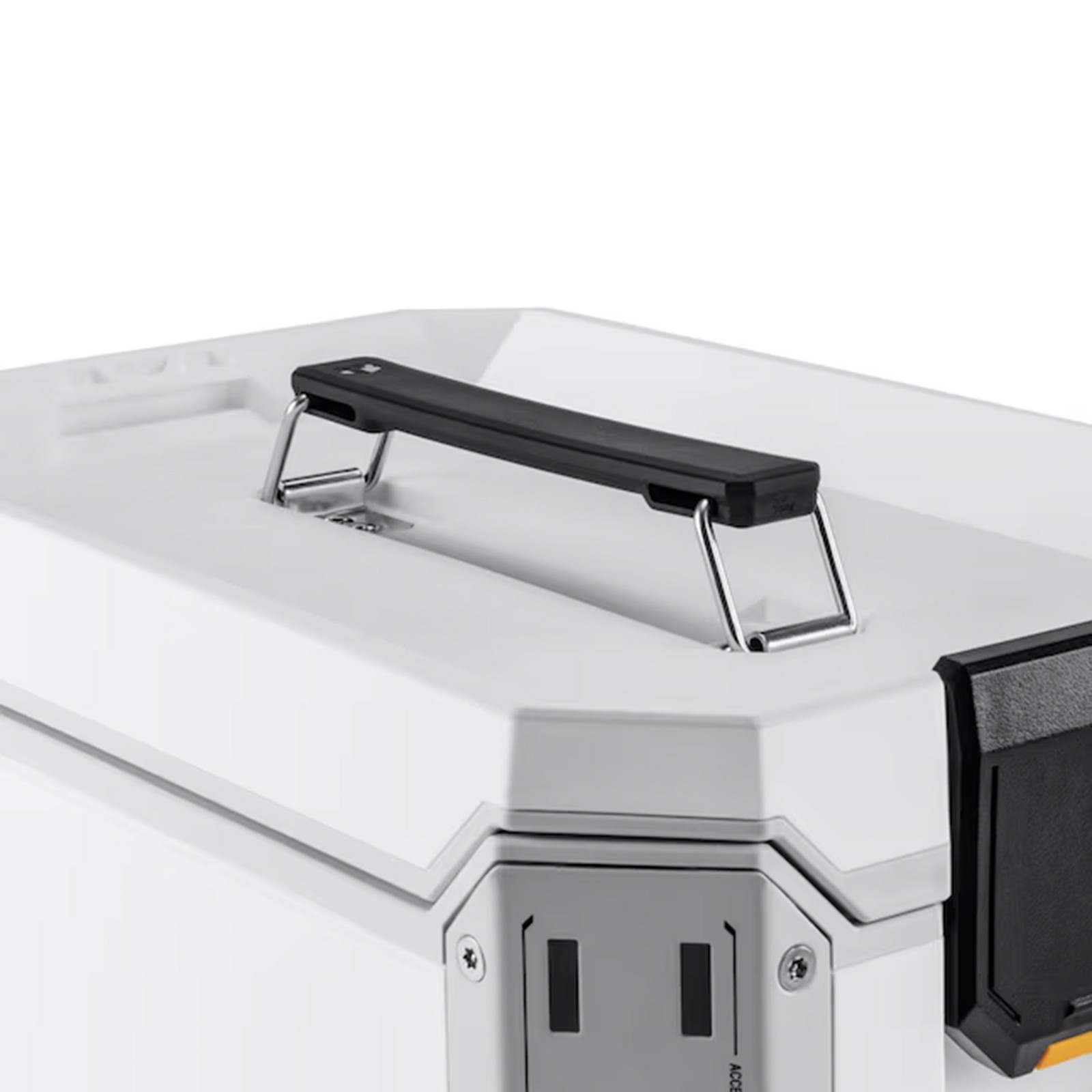 ToughBuilt StackTech Compact Cooler, Stackable 16 Qt Hard Shell Ice Chest, White