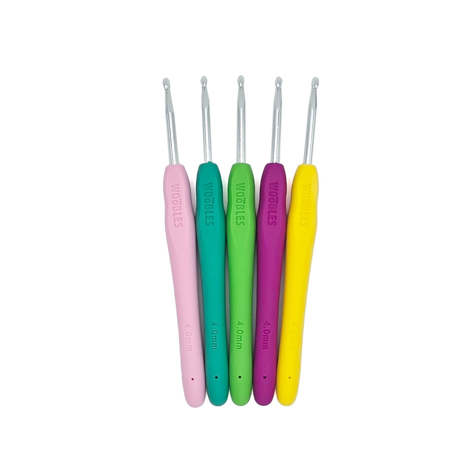 Woobles 4mm Crochet Hooks • NEW • CHOOSE YOUR NAME OR FAVORITE COLOR!! • Rare!