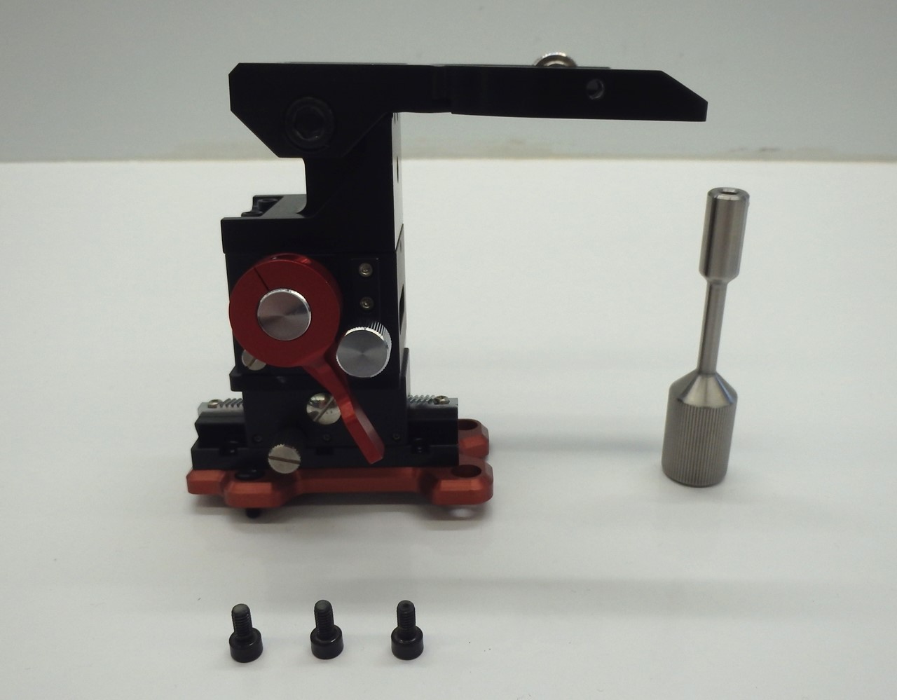 Misumi XLWG70 High Precision XZ-Axis Stage & XZLNG40 Adjustable Optical Support