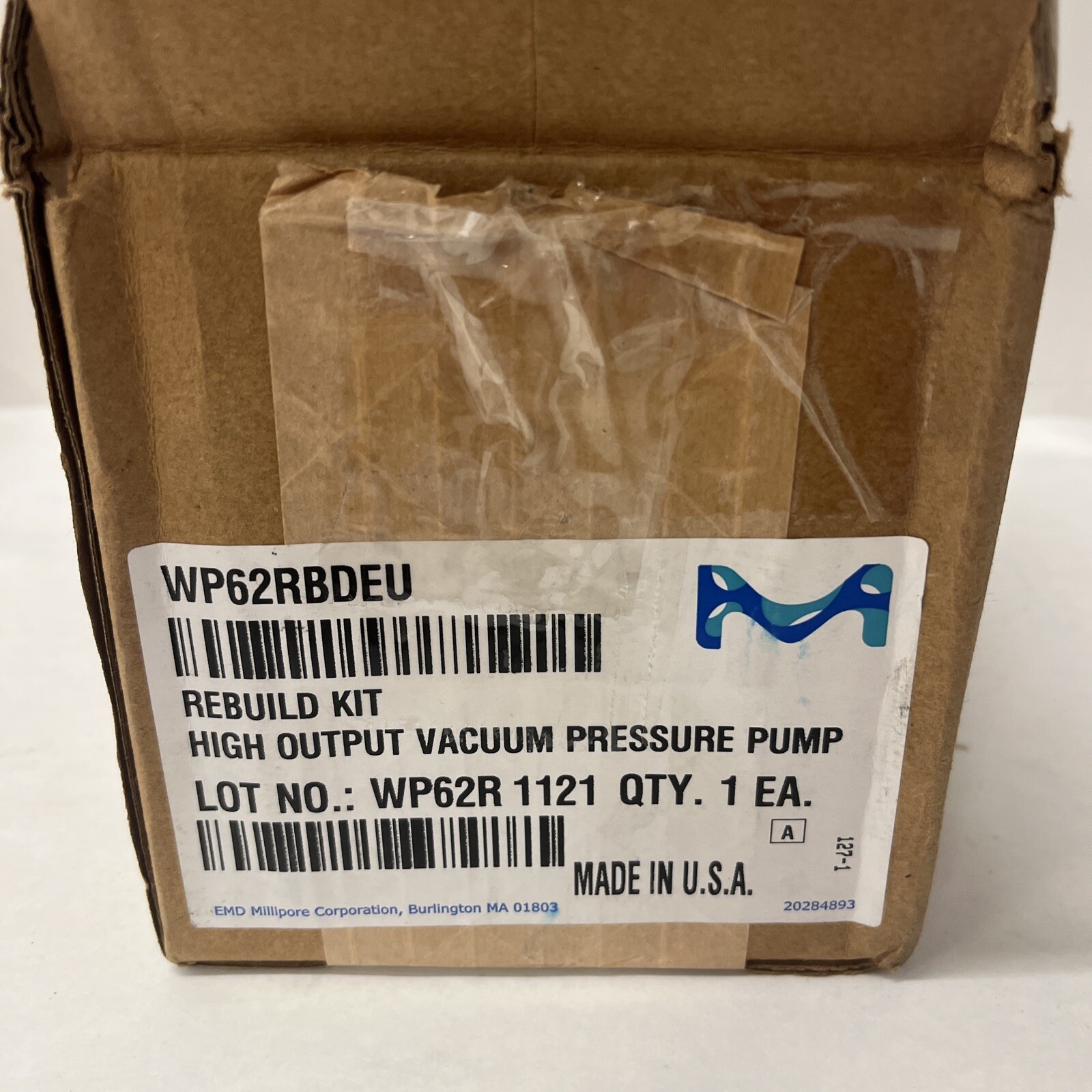 Vacuum Pressure Pump Rebuild Kit WP62RBDEU