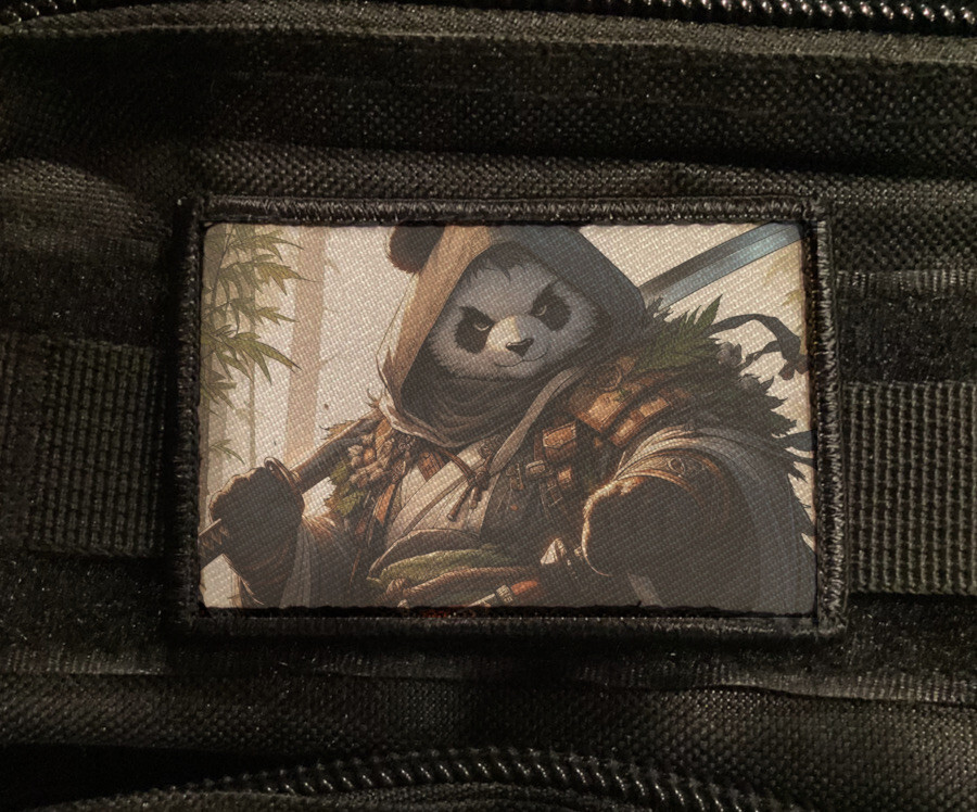 Cammy Beach Fighter Patch Morale Waifu Army Tactical Hook [sub]