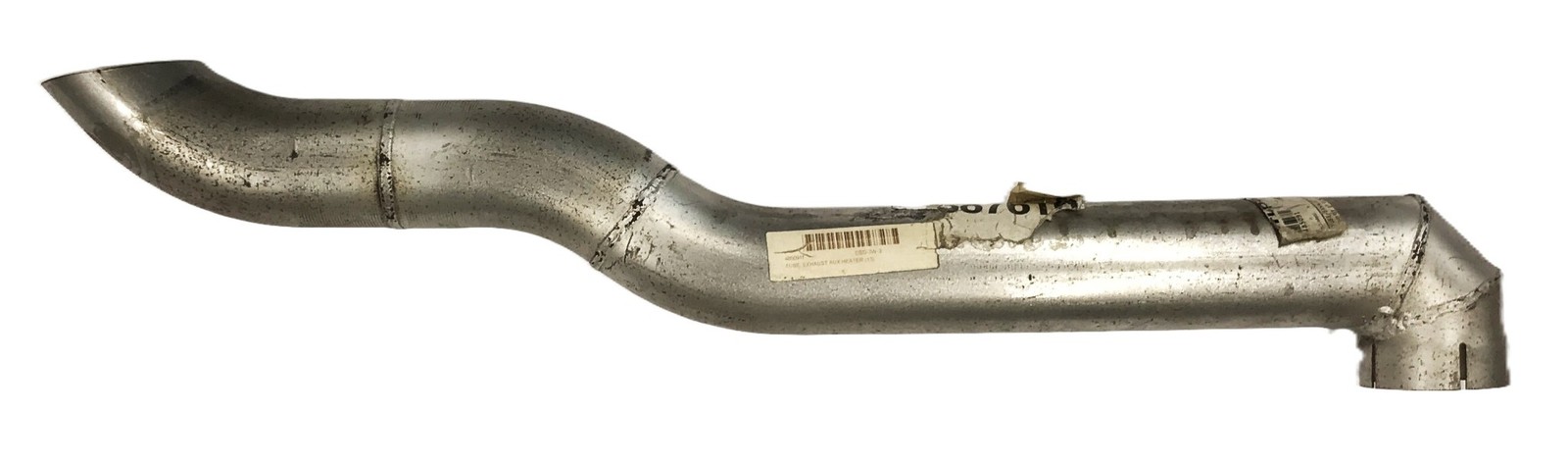 NFI Parts 2.75 inch x 32.00 inch Bent Auxiliary Heater Exhaust Tube 485091 NOS