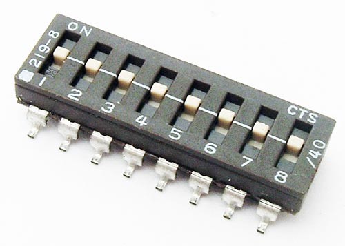 219-8LPST CTS CORPORATION SMT DIP SWITCHES UL 94 V-0