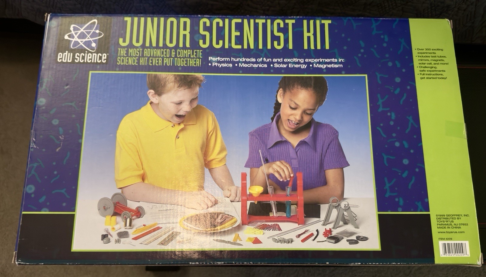 Edu Science Junior Scientist Kit - Complete STEM Learning Set for Kids
