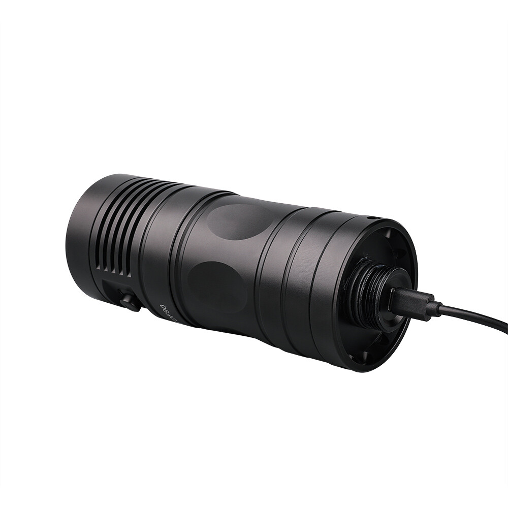 TustFire DF90 Kit 15000Lumen Brightest LED Diving Light Waterproof Flashlight