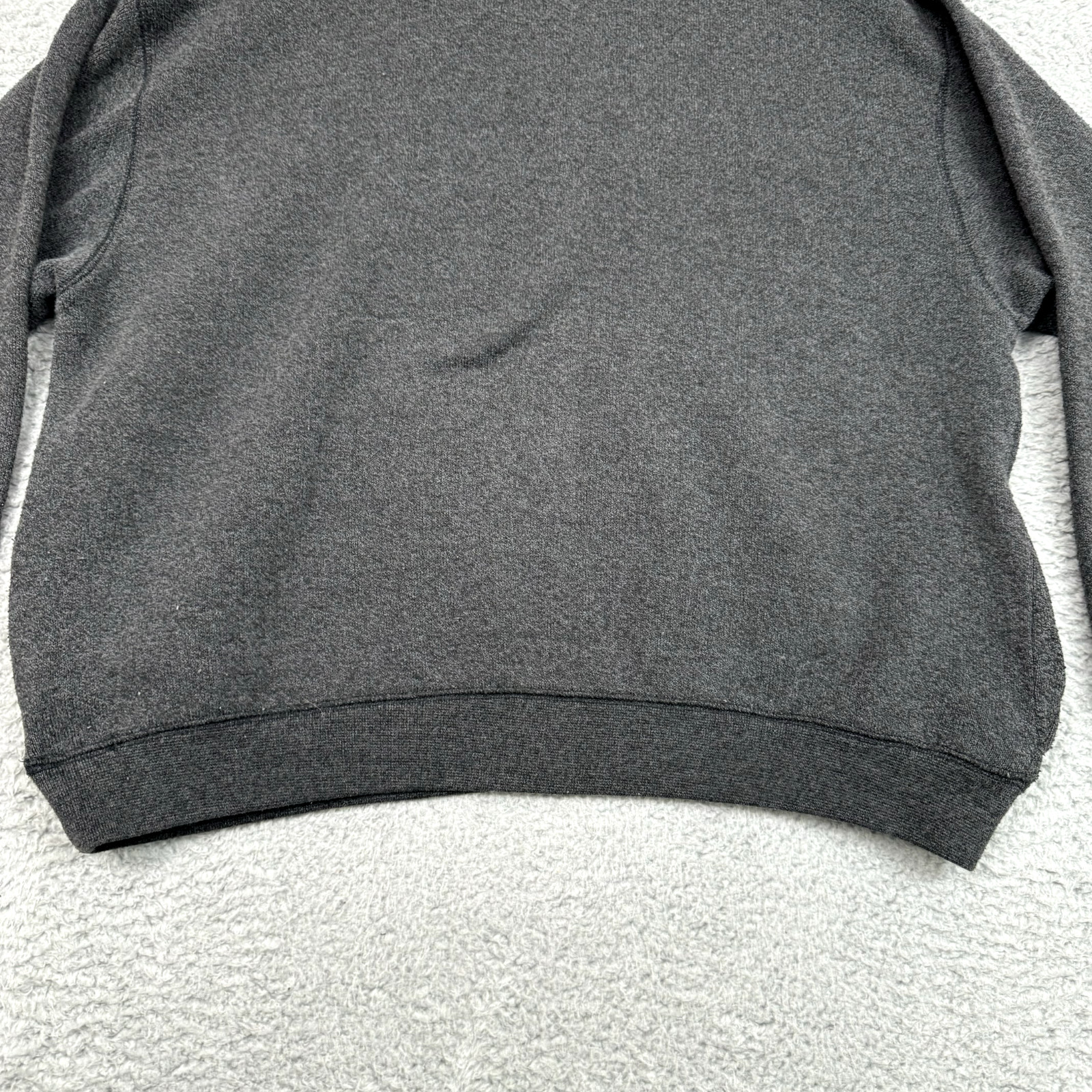 PGA Tour Sweater Large Gray 1/4 Zip Pullover Golf Performance Dadcore Outdoor