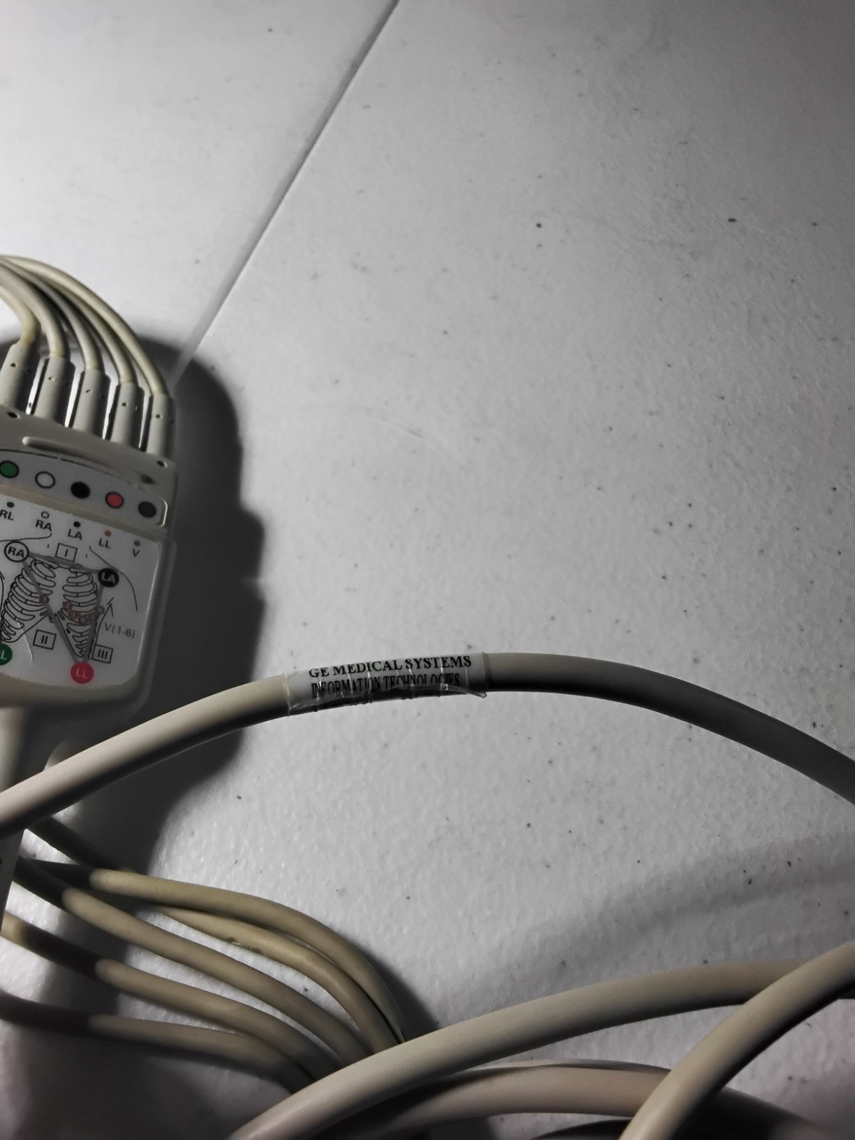 GE Multi-Link 2017003-001 5 Lead ECG Trunk Cable
