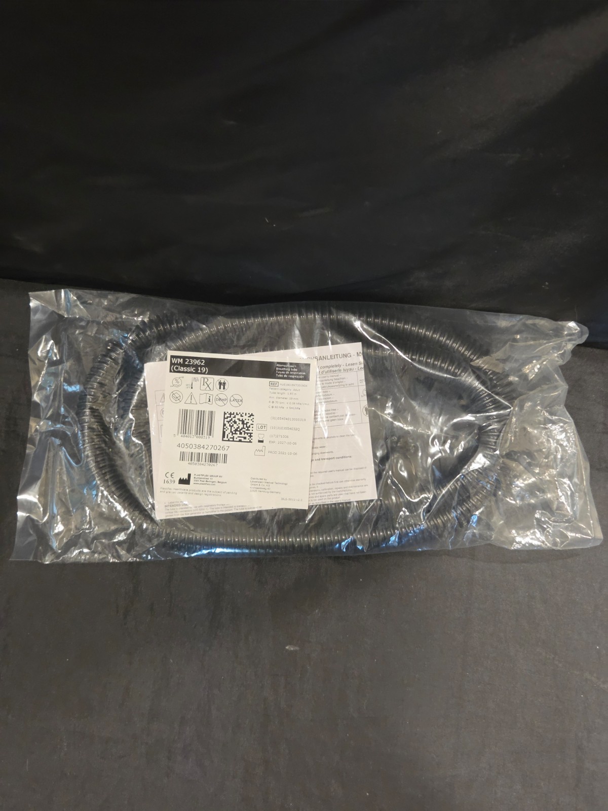 Löwenstein Medical Prisma VENT Leakage Circuit Breathing Tube WM 23962 19mm