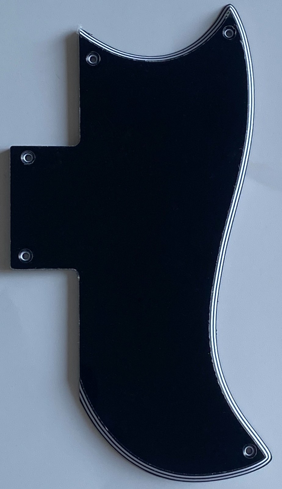 For Fit Gibson SG 61 Reissue Style Guitar Pickguard 5 Ply Black