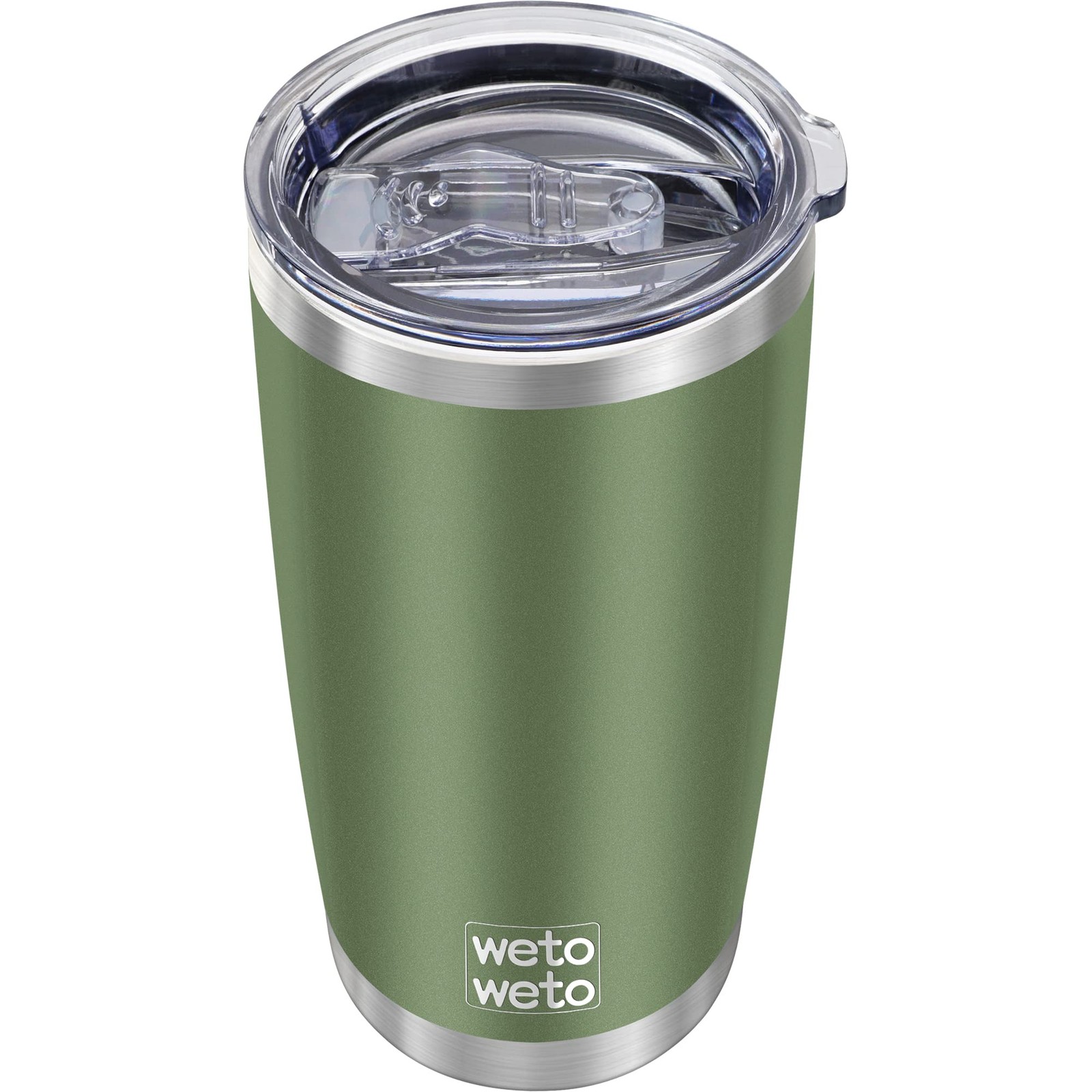 WETOWETO 20oz Insulated Stainless Steel Tumbler, Double Wall Vacuum Travel Coffe