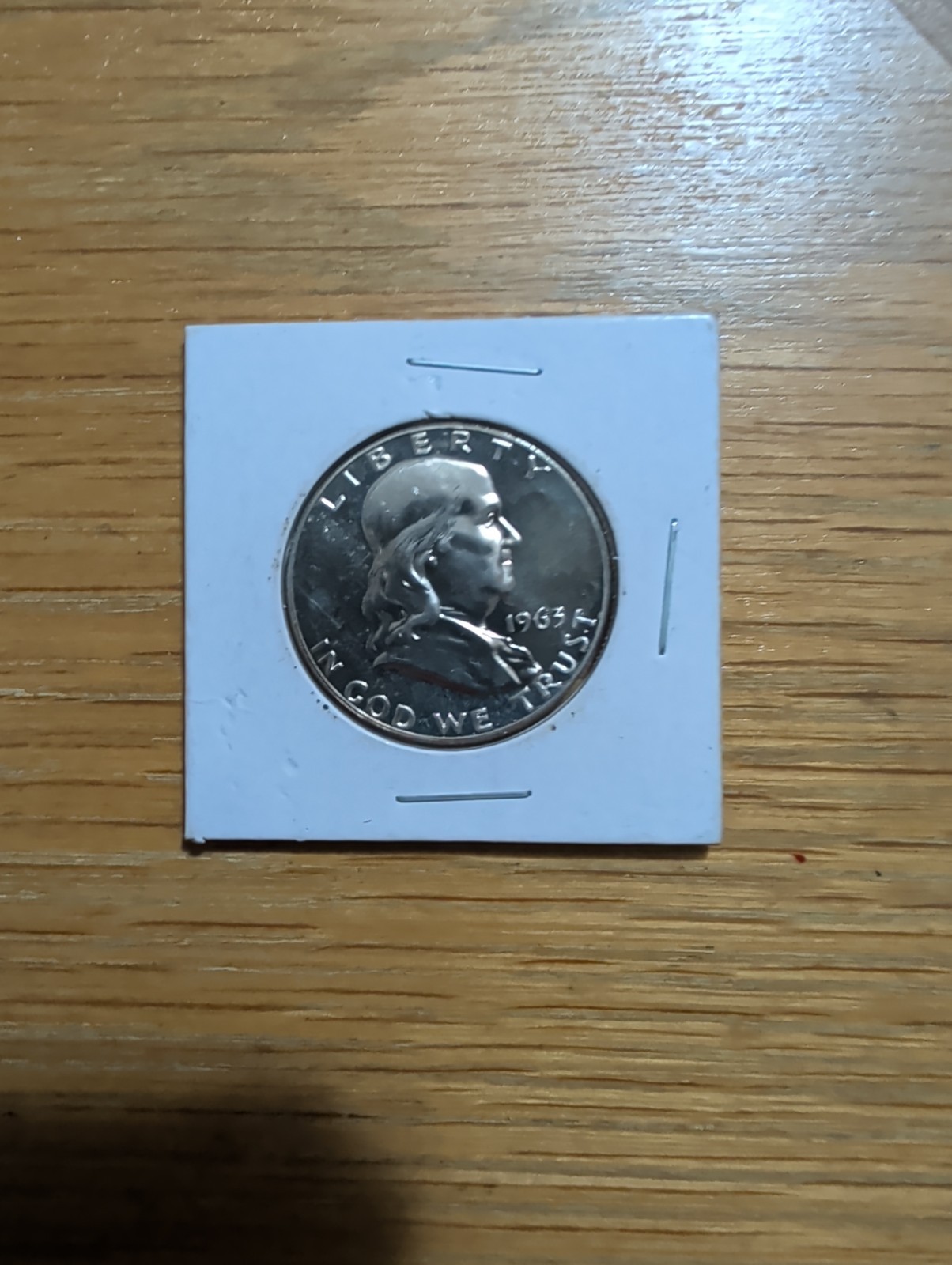 A classic Franklin proof with outstanding eye appeal!