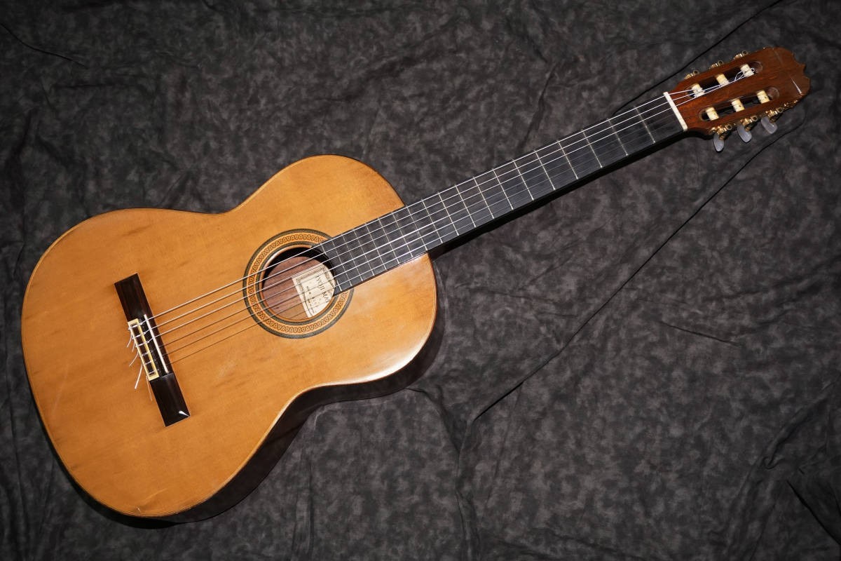 Classical Acoustic Guitar Ryoji Matsuoka M100 Natural S/N 00100960 Made in Japan