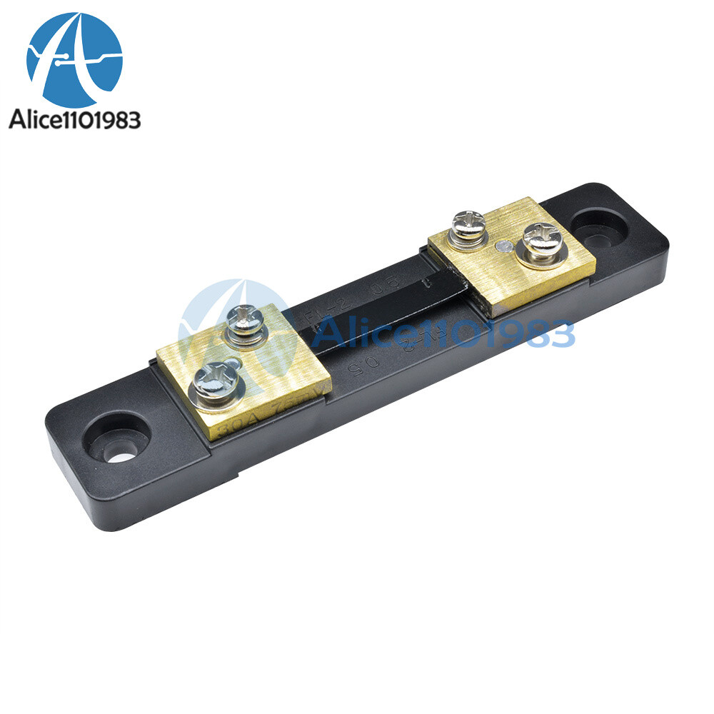 DC 75mV 30A Current Shunt Resistor For Amp Ammeter Panel Meter FL-2