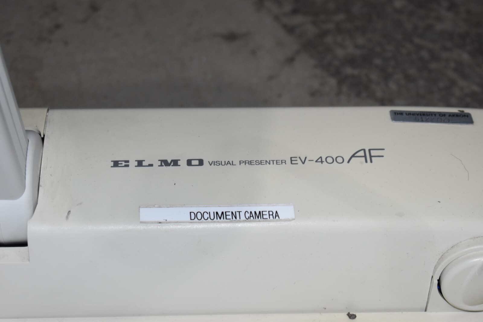 Elmo Auto Focus Overhead Visual Presenter Camera Projector Model EV-400AF