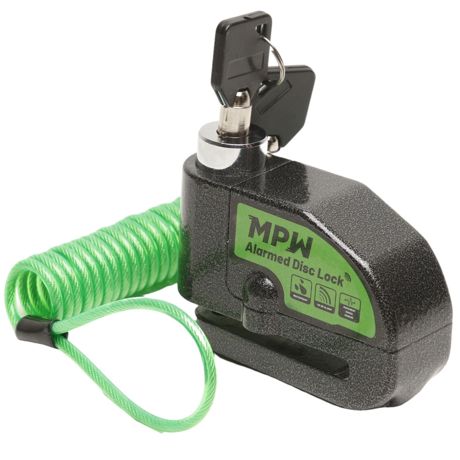 MPW Chain Lock & Ground Anchor & Disc Lock 2M