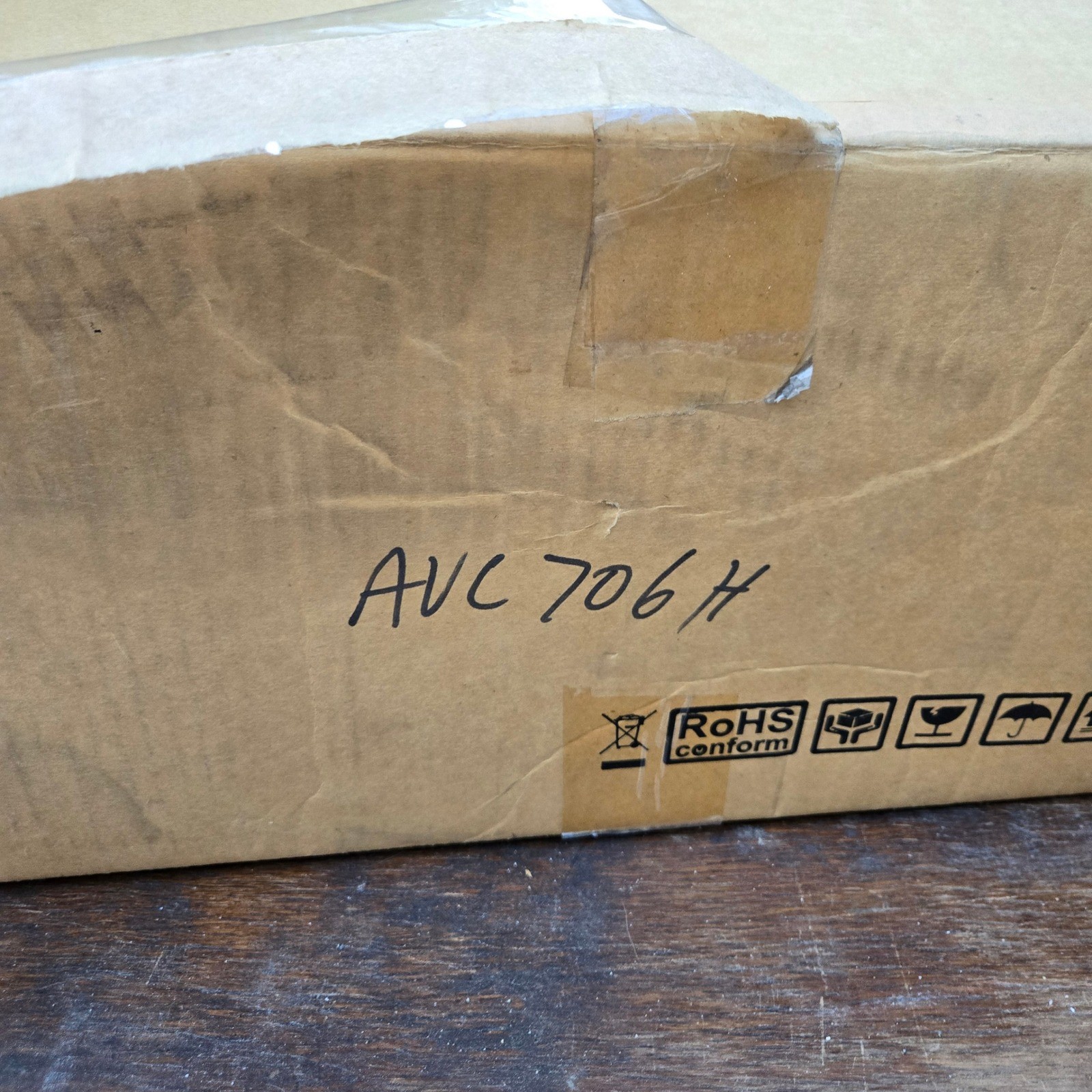 AVTECH AVC706H 8CH Full D1 DVR Ultra Resolution Security System Black Tested