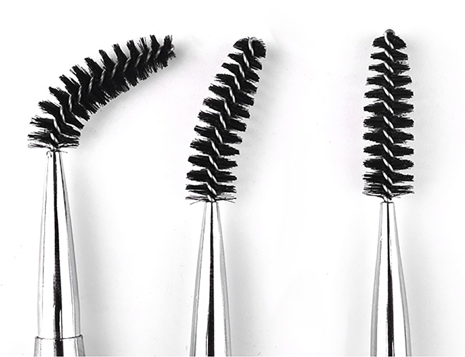2PCS Mascara Wands Applicators for Eyelash Extensions and Eyebrows, Pink