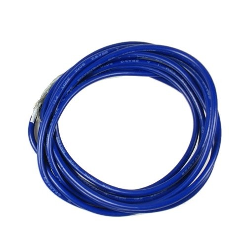 (C07) 6-Foot Shielded Guitar Circuit Wire Single Conductor,Blue