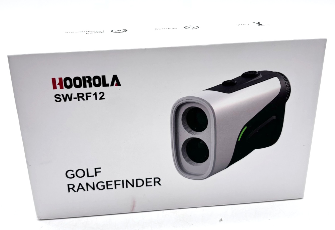 Hoorola Rechargeable Golf Rangefinder Model SW-RF12 - White Black