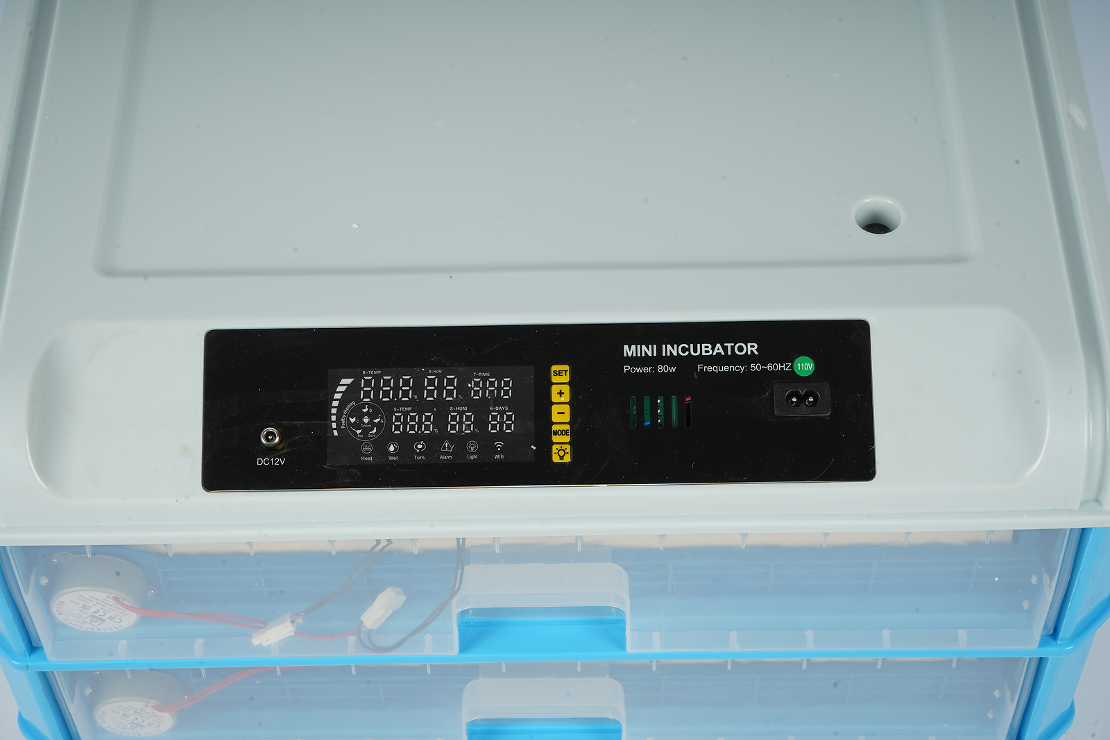 500 Brooder Eggs Incubator For Hatching With Automatic Egg Turning And Humid US
