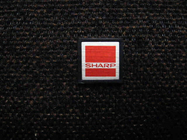 Vintage Sharp Solid State AM/FM Stereo Tuner Amp Model SA-301U with Speakers