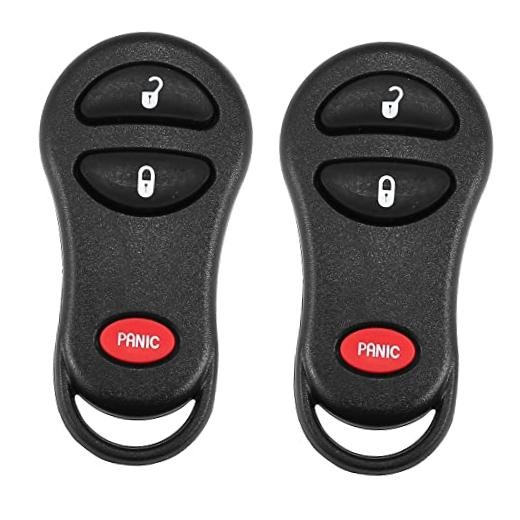 2pcs GQ43VT17T 315MHz Replacement Keyless Entry Remote Car Key Fob for Dodge