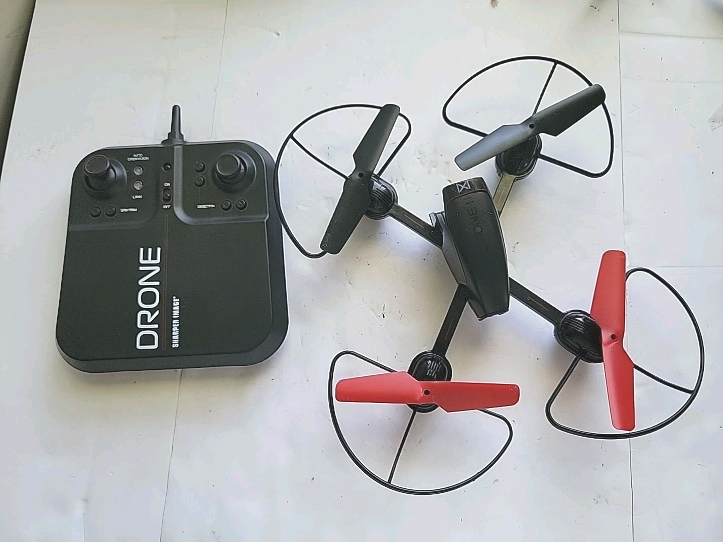 Sharper Image 2.4GHz RC Mach 10" Drone with Stream Camera, Black - No Charger