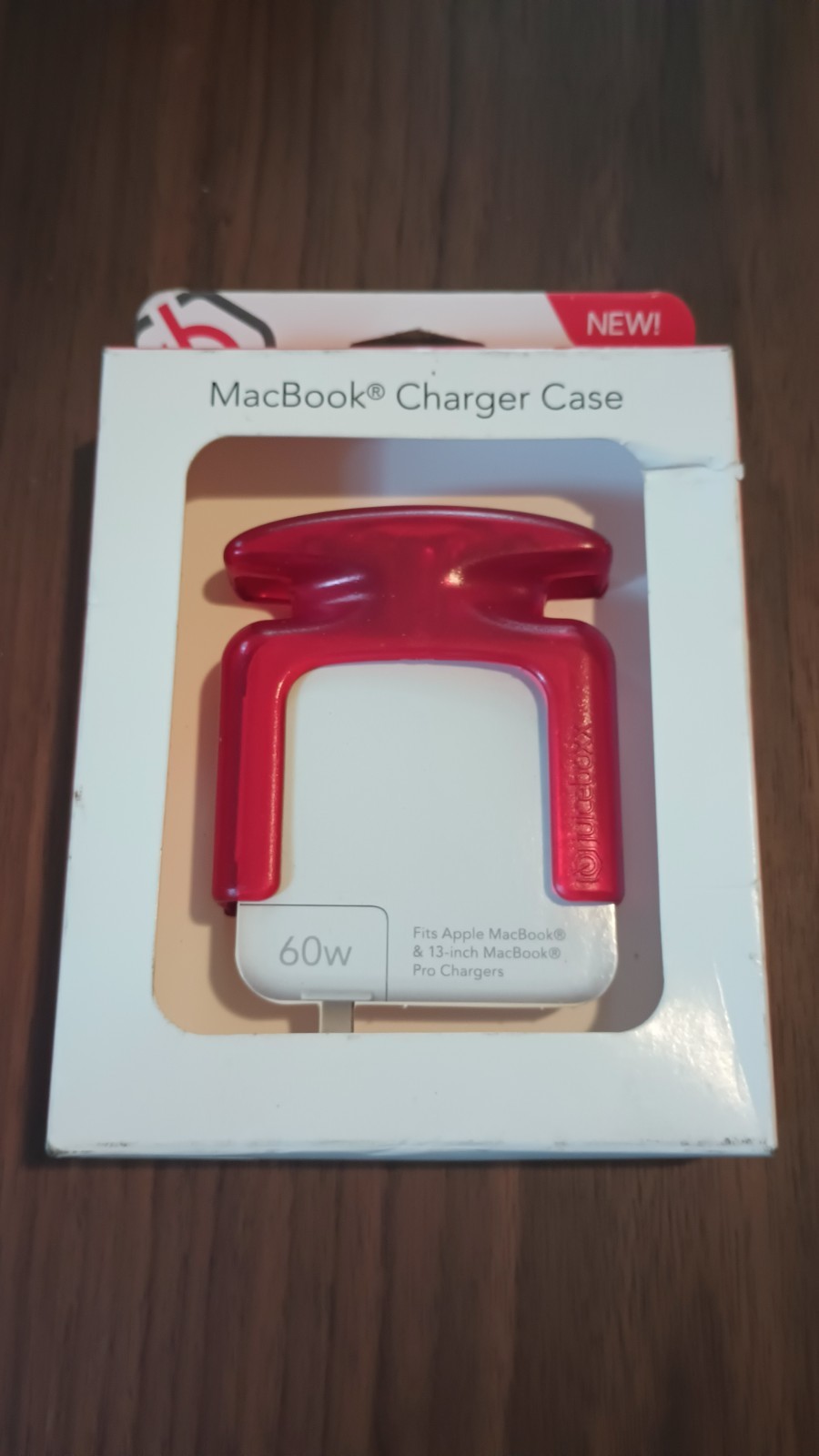 New Juiceboxx Macbook Charger Case Red