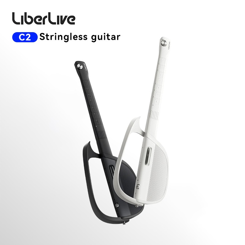 LiberLive C2 Fusion Accompany Guitar 3.5mm Intelligent Stringless Guitar