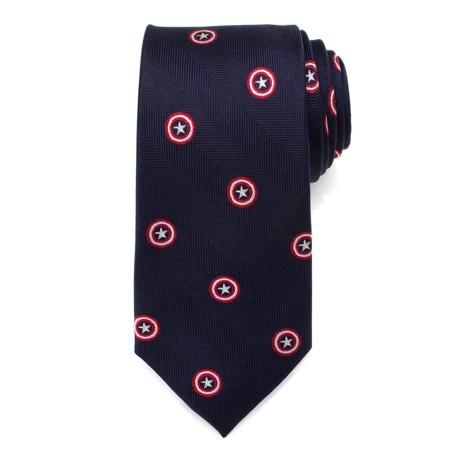 Marvel Captain America Navy Tie