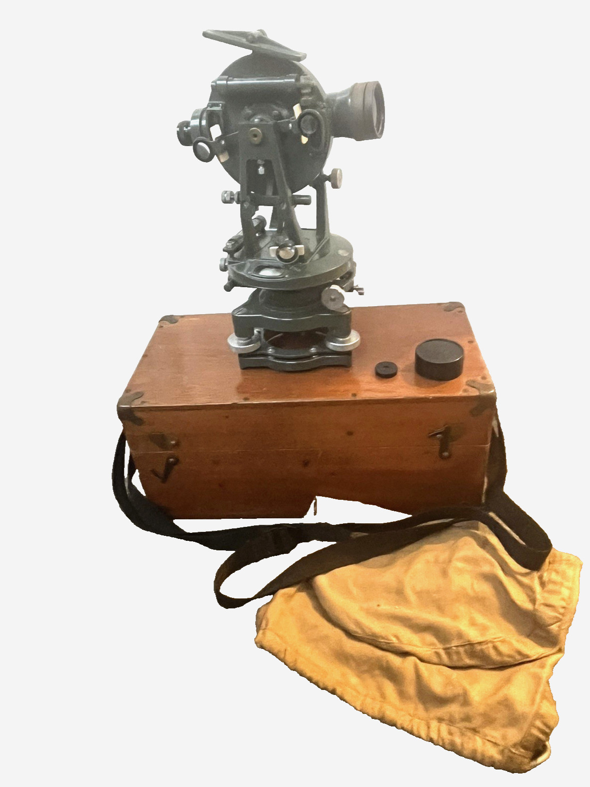 50s/60s HILGER & WATTS ltd #148648 Theodolite+Case