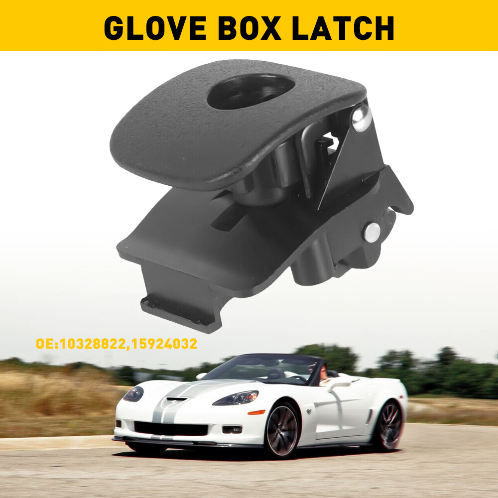For 1997-2013 Chevrolet Corvette Black Glove Box Lock Latch Handle Accessories A