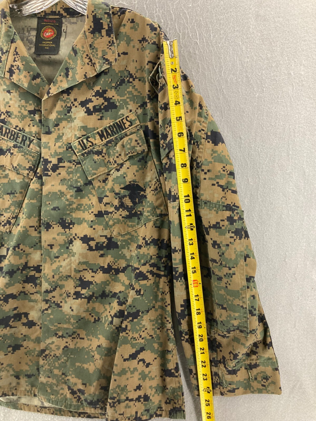 Propper International Inc USMC Shirt medium long Camo