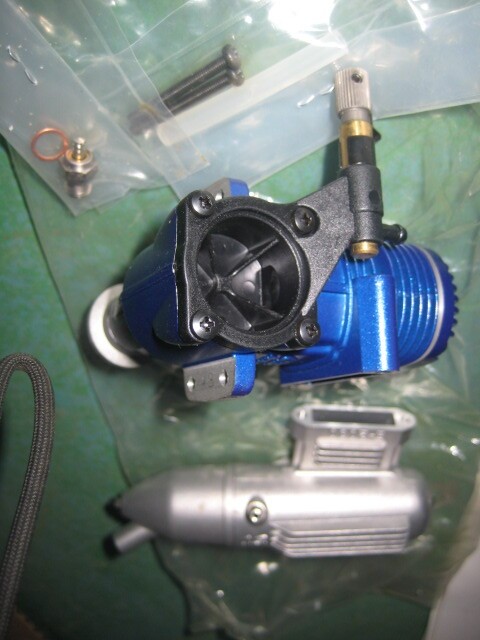 OS Max 25LA 2 Stroke w Muffler Plug RC Nitro Model New Ogawa Seiki
